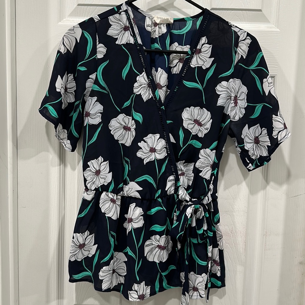 Sienna Sky Floral Blouse